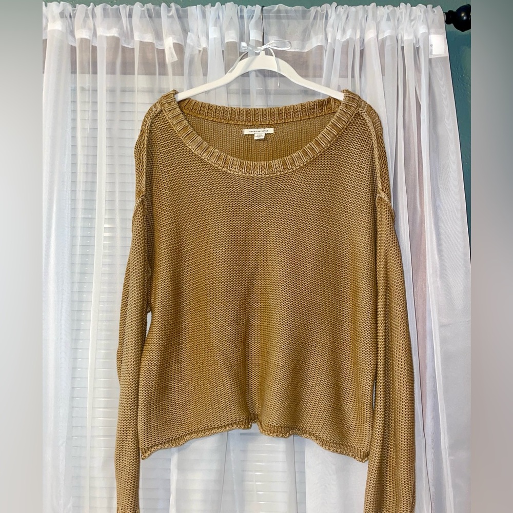 American Eagle Women’s Medium Brown Sweater